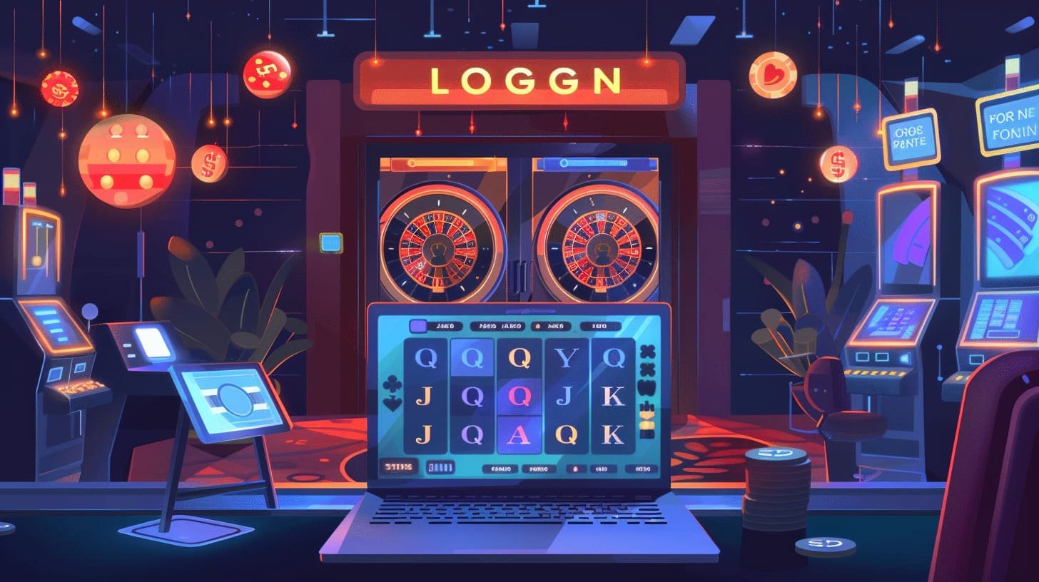 Tampilan permainan slot online populer di platform guruslot